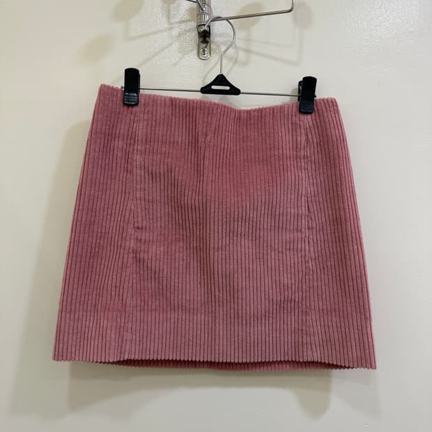 코스 코듀로이 미니 스커트 정품