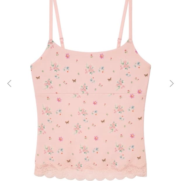 글로니 하트 레이스 캐미솔