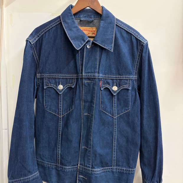 N131. 리바이스 타입원 청자켓