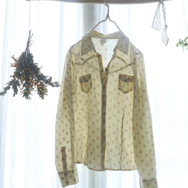 Vintage Butter Floral Shirt