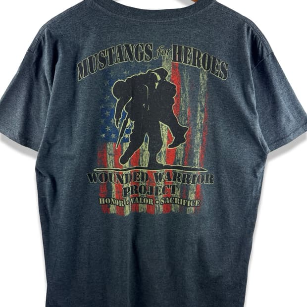 USA 밀리터리 프린팅 티셔츠3172