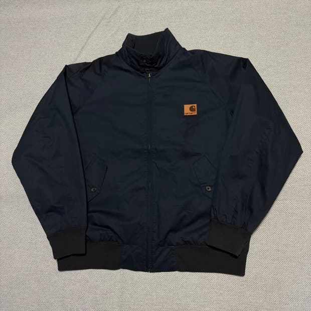 칼하트 트랙 바람막이 블루종 자켓