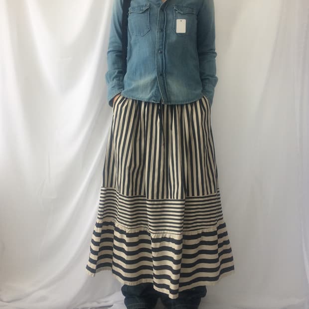 Western mood denim shirt