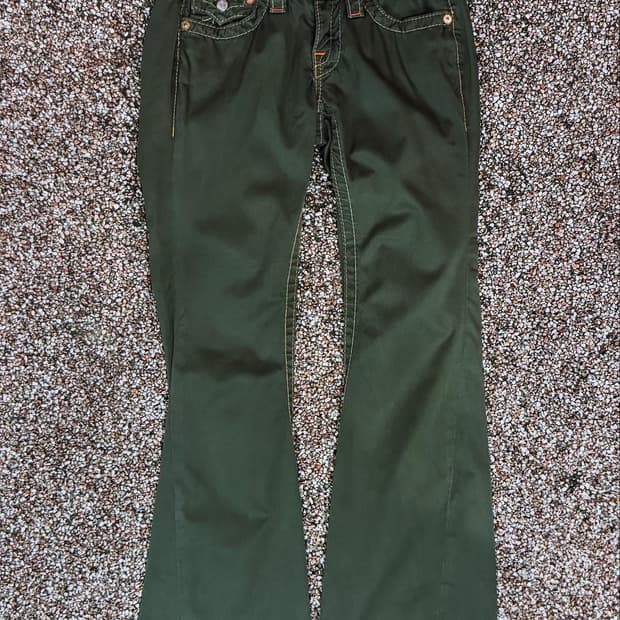 TrueReligion 올리브그린 팬츠