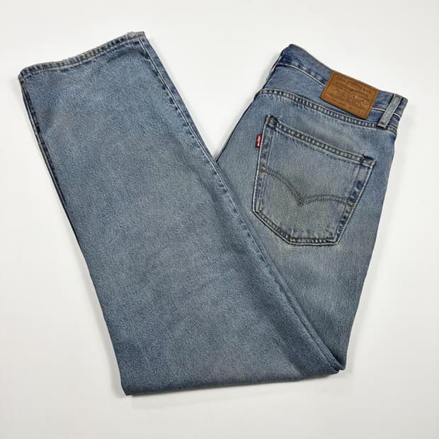 34 리바이스 og 스테이루즈 루즈핏 빈티지 데님팬츠
