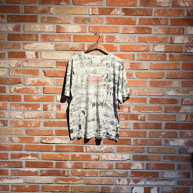 90s USA 빈티지 코믹 반팔 티셔츠