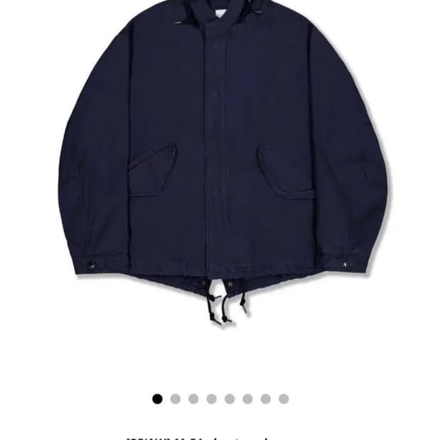 퍼렌 m51 숏파카 네이비 새상품