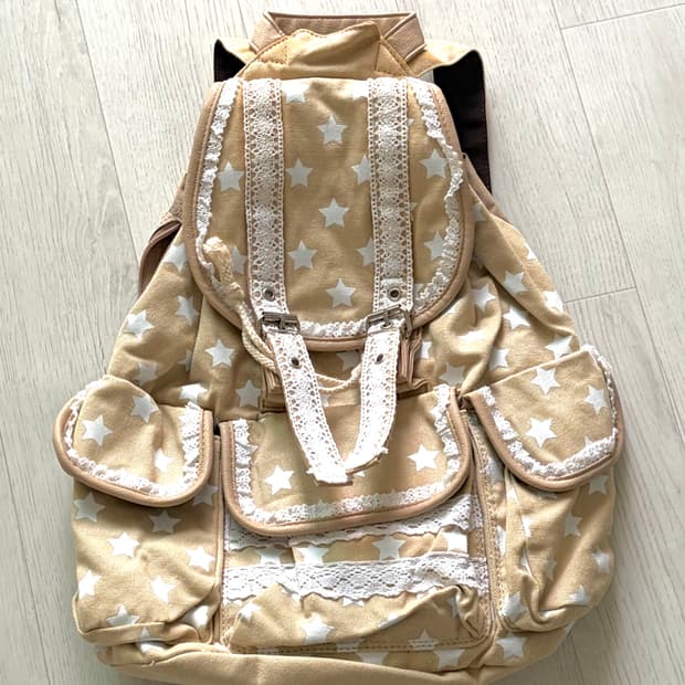 모리걸 쓰리포켓 백팩 가방