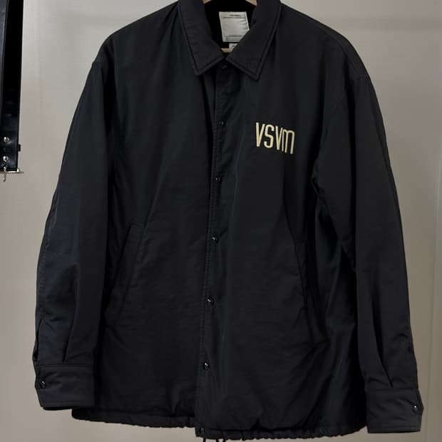 23SS 비즈빔 코치자켓 블랙 1사이즈