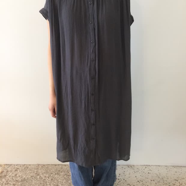 먹색 내추럴 원피스