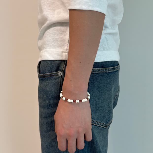 White Rhythm Bracelet