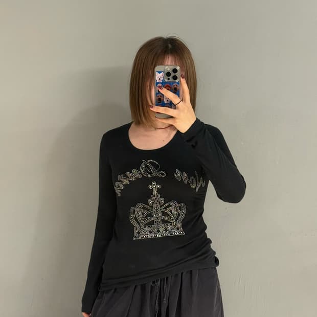 Von dutch crown cubic long sleeve