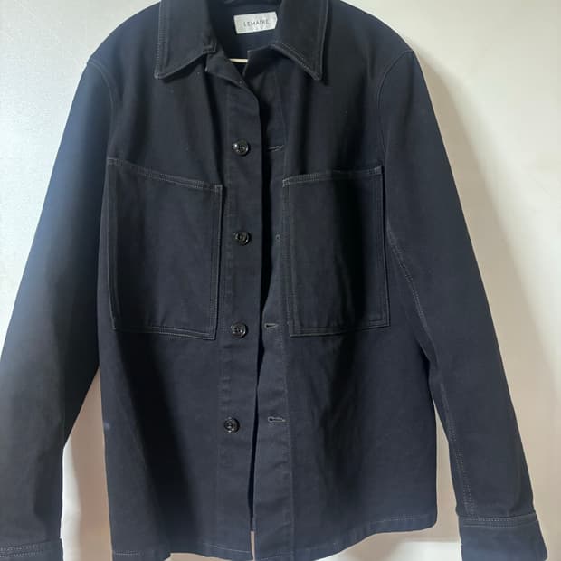 르메르 블랙 트러커 자켓