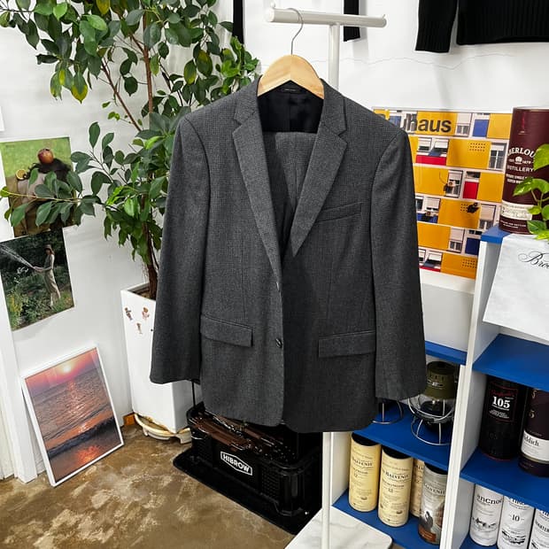 질샌더 울 수트셋업 46