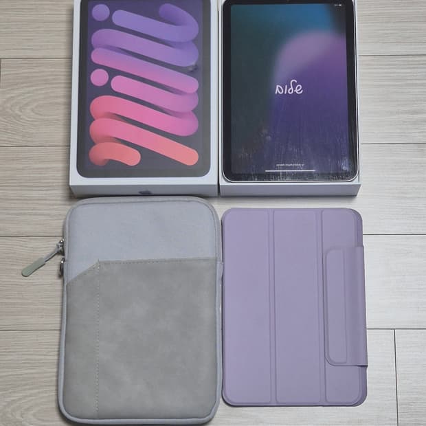 아이패드 미니6 퍼플 64gb 풀박