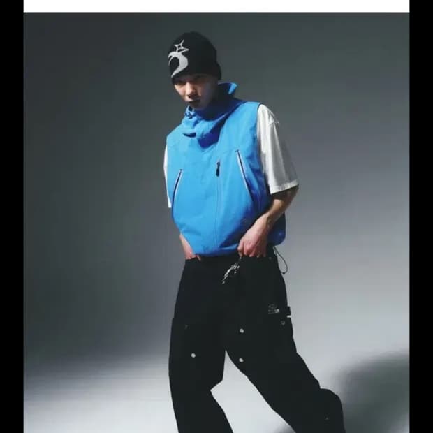 써밋 후드 베스트 벨라 블루