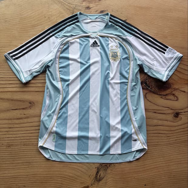 (Adidas) 2006-08 아르헨티나 홈 유니폼