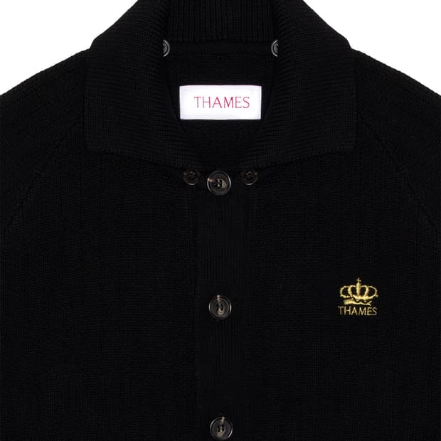 THAMES MMXX LE VIG CARDIGAN BLACK XL