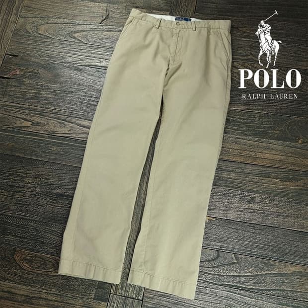 [폴로 랄프로렌] 코튼 치노 팬츠 베이지 M20129