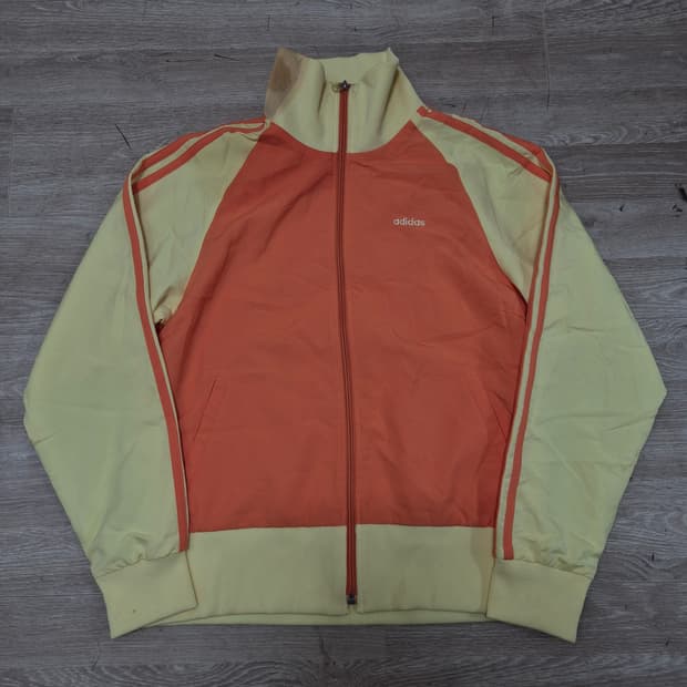아디다스 삼선 사이드라인 배색 트랙탑 져지 L(100)