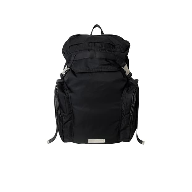 2 pocket nylon backpack