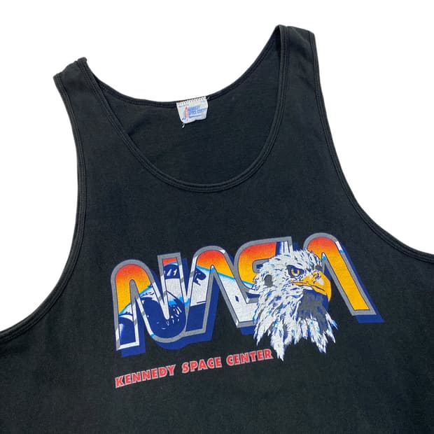 90's 빈티지 나사 나시 티셔츠