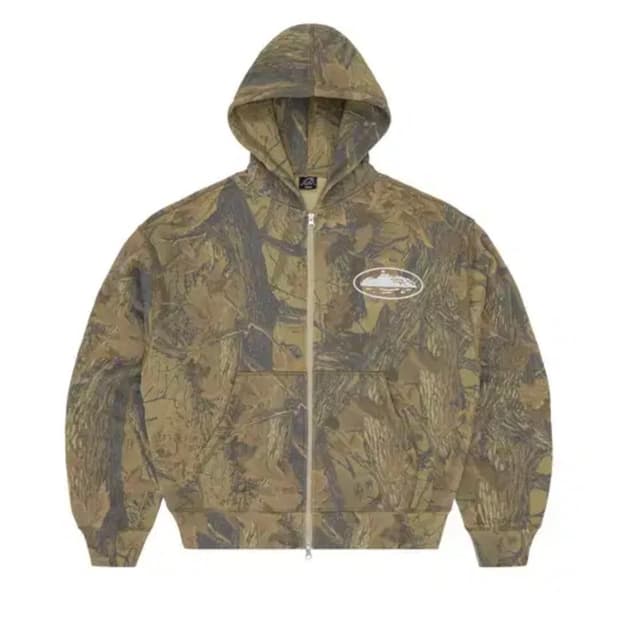 코르테이즈 ISLAND PUFF PRINT ZIP HOOD(네고 가능)