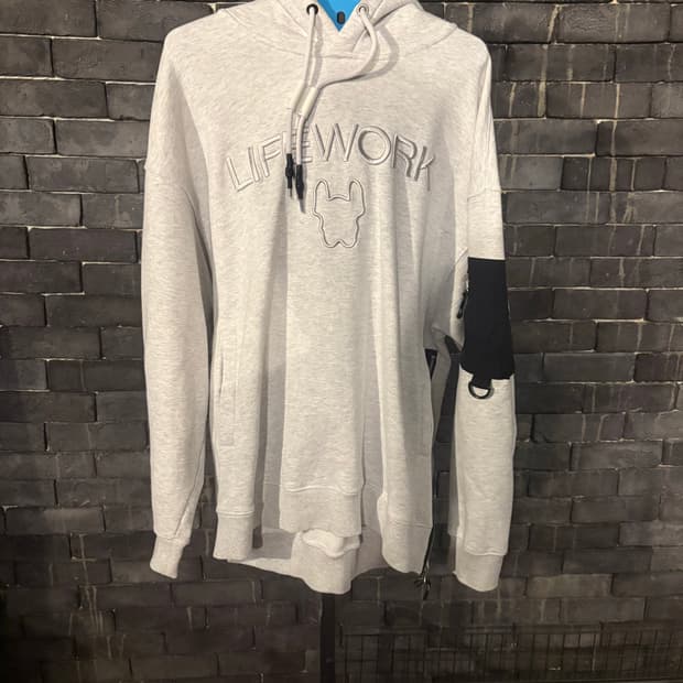 [중고/L] 라이프워크 남성 후드티