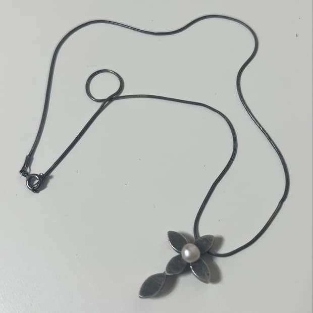 Vintage silver necklace