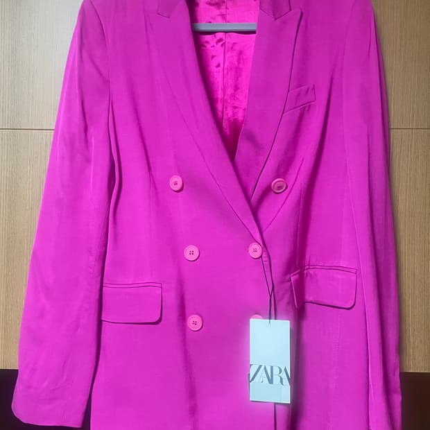 자라 진핑크 블레이져 - 새상품 