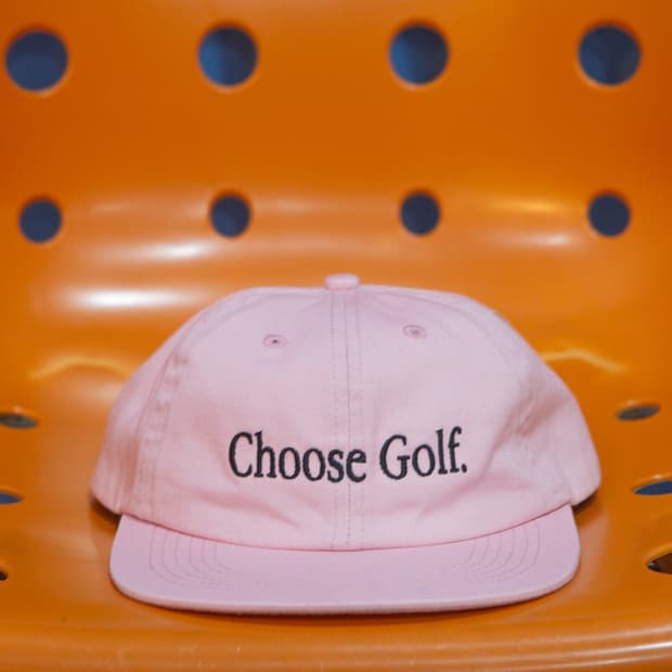 골프왕 Choose Golf 핑크 캡