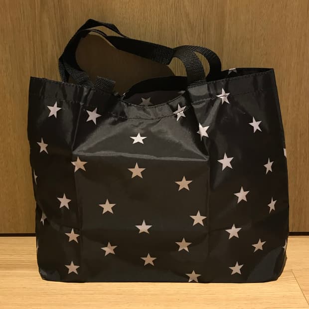 별 패턴 토트백