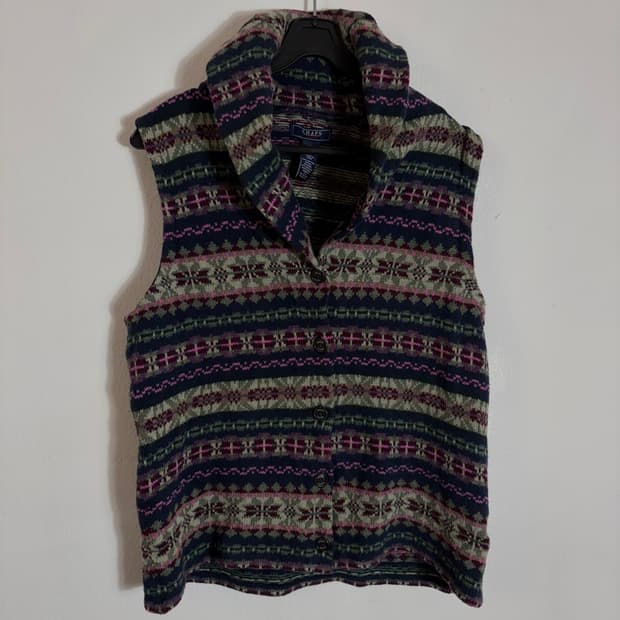 CHAPS 꽈배기 니트 조끼(L)