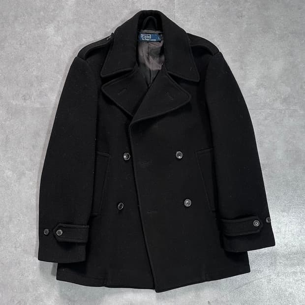 폴로 랄프로렌 블랙 피코트 (va.80)