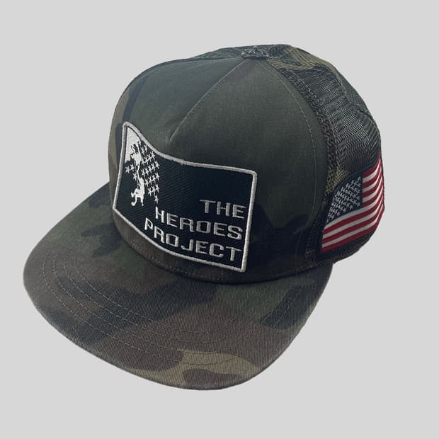 크롬하츠 카모 USA 메쉬 트러커 캡