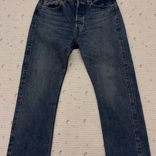 오어슬로우 105 2 Year Wash 데님팬츠