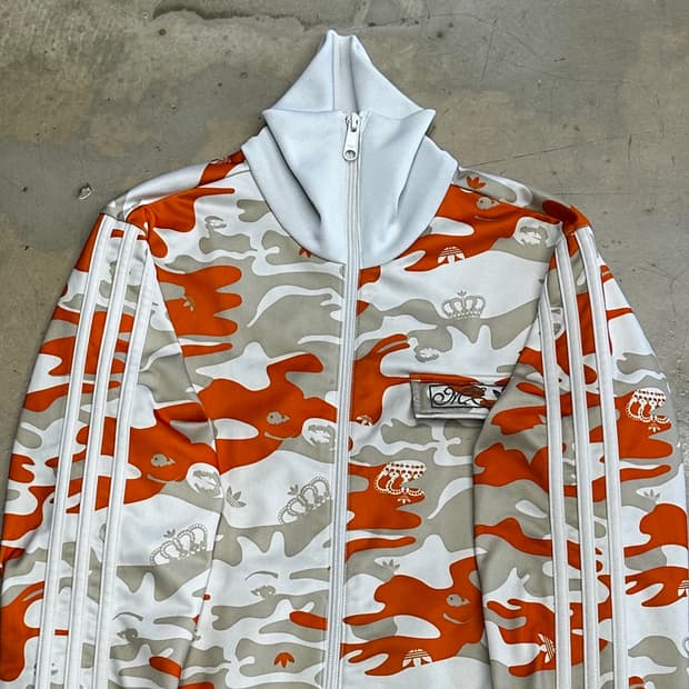 38 아디다스 X 미시 엘리엇 카모 트랙탑