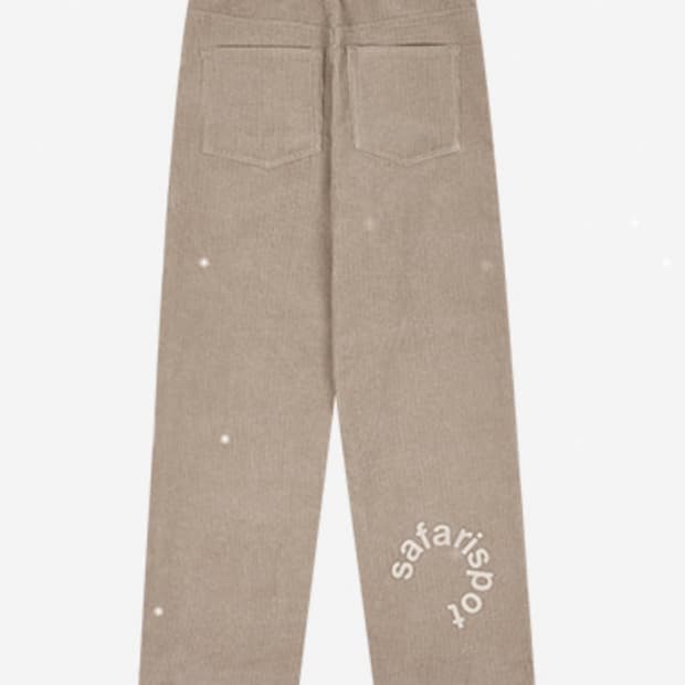 사파리스팟 코듀로이 팬츠 베이지 0