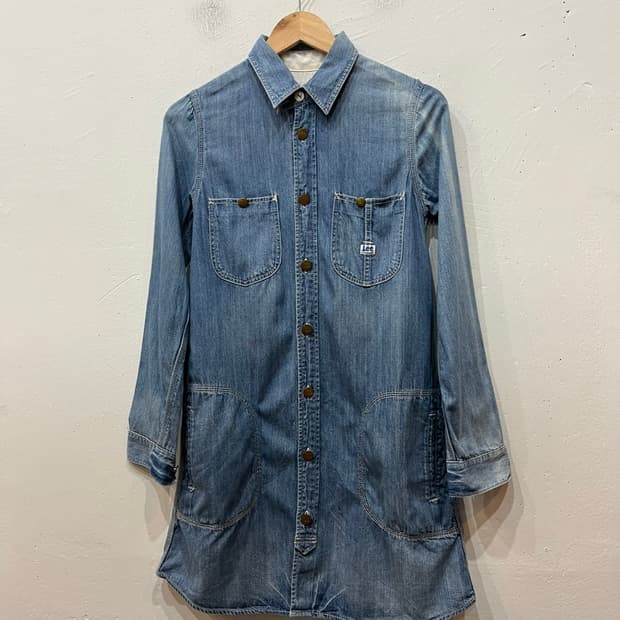 Lee 재팬 데님 원피스 셔츠