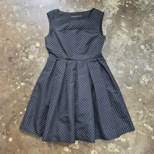 S) ZARA 자라 도트 무늬 패턴 원피스 땡땡이 원피스