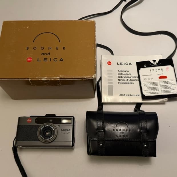 보그너 에디션 라이카 미니룩스 줌 Bogner Leica Minilux 