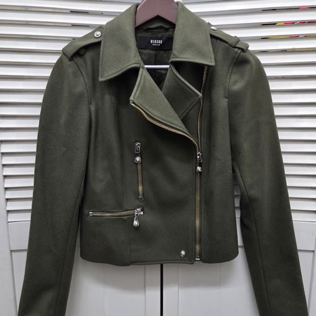 베르사체 울 라이더 자켓