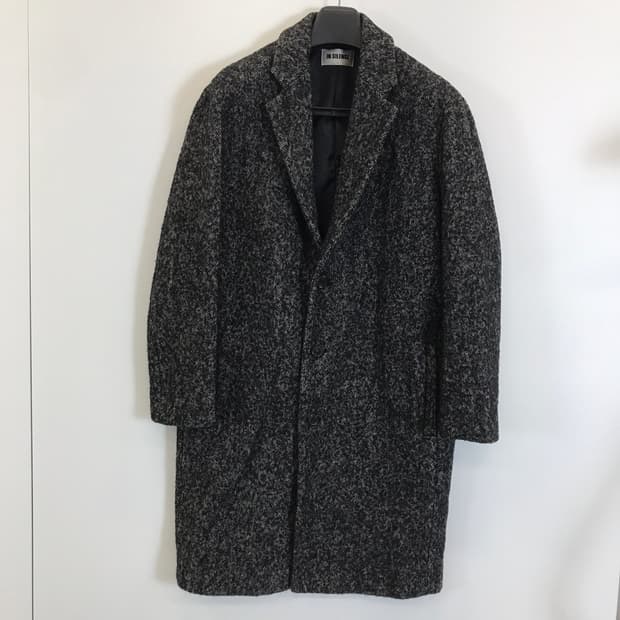 인사일런스 부클 모헤어 모직코트 [M]