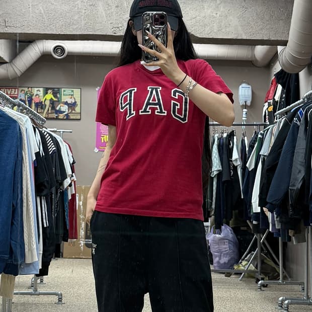 갭 아치로고 반팔 티셔츠 S40