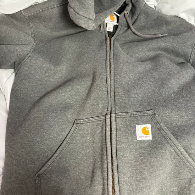 칼하트 후드집업 차콜