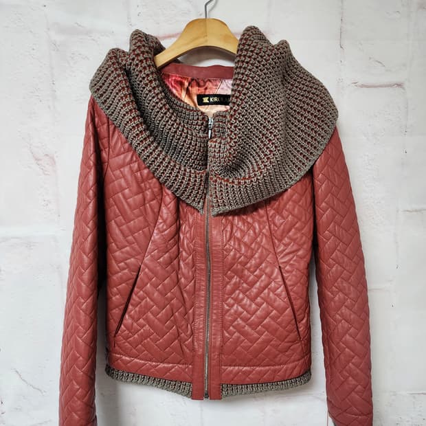 키르질라 퀼팅 양가죽 자켓