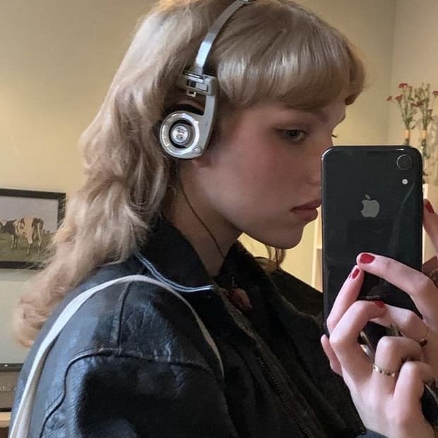 코스 포르타 프로 베이지 헤드셋 헤드폰