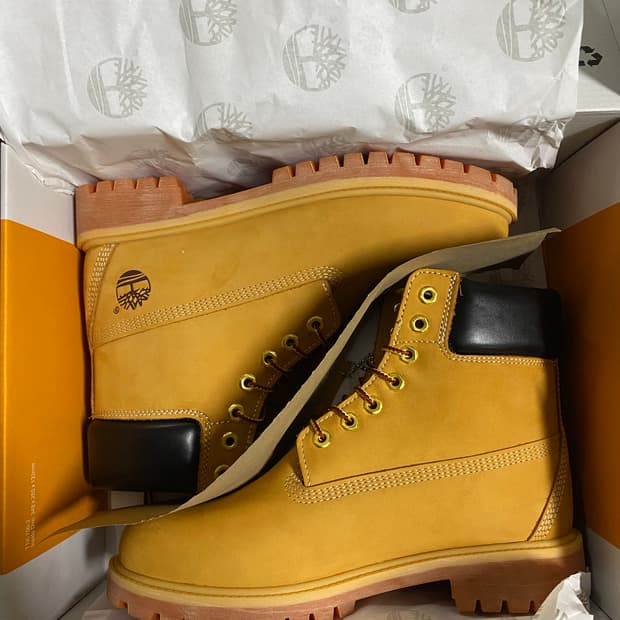 팀버랜드 프리미엄 6인치 워터프루프 부츠 위트 누벅 270mm