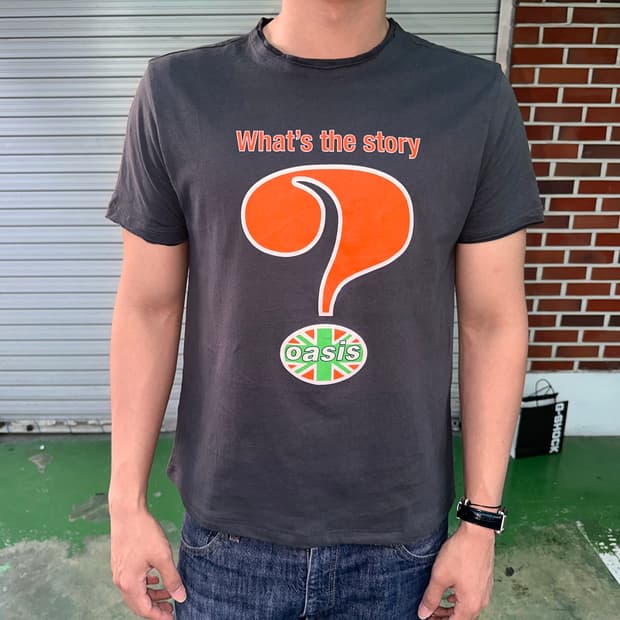Oasis What’s The Story 밴드티 M