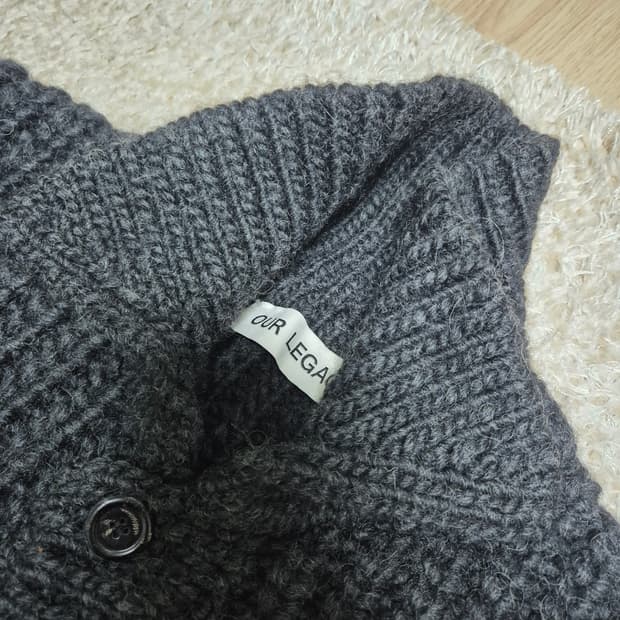 아워레가시 빅피케 블랙 46사이즈(미사용)